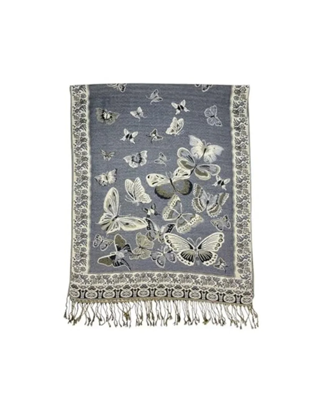 Women's Paisley Pashmina Rave Shawl Wraps Scarf Festival Accessory